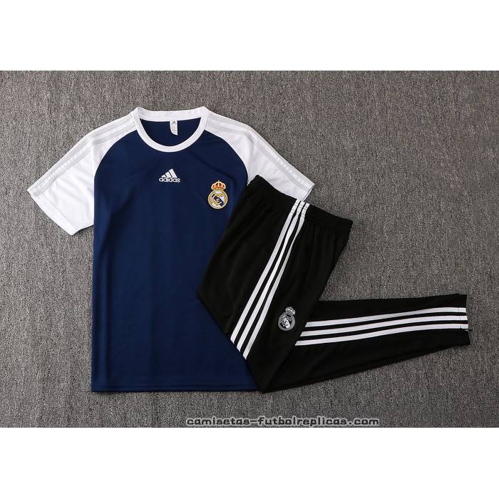Chandal del Real Madrid Manga Corta 2021-2022 Azul